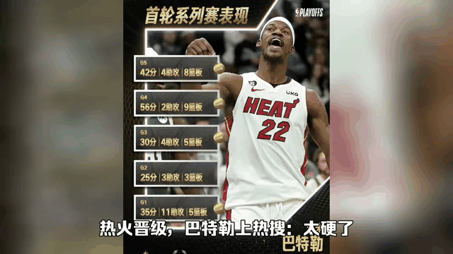 BB体育官网-热火带队取胜！，巴特勒重要时刻出色发挥上演精彩一战-BB体育官网